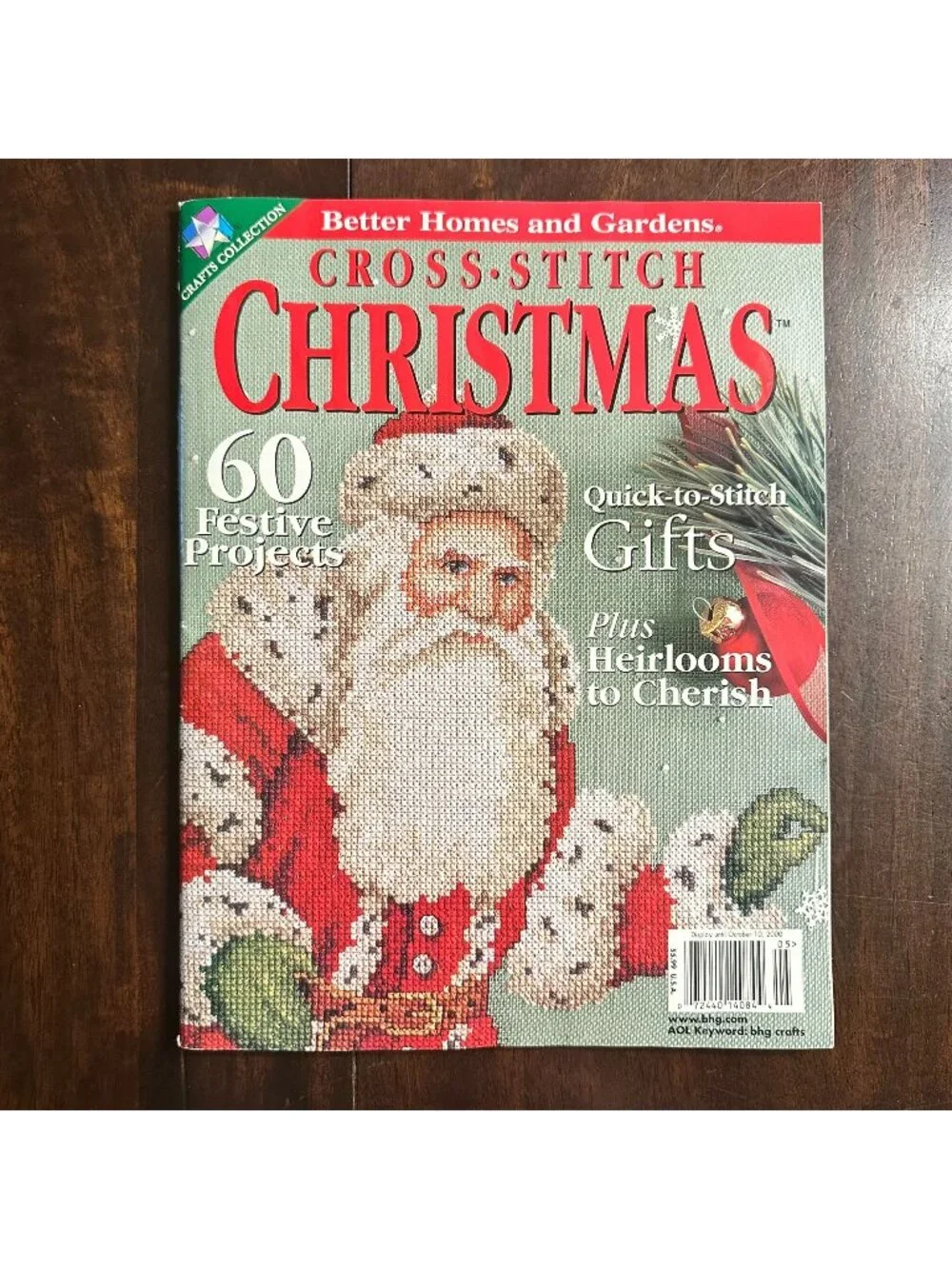 Better Homes & Gardens Cross Stitch Christmas Magazine
